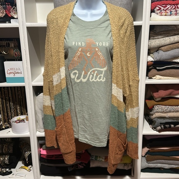 Light open-weave cardigan - Picture 11 of 11